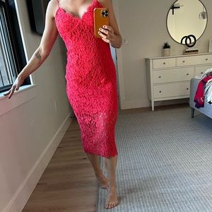 Like new red dress size medium